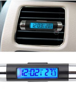 2 in1 Car Digital LCD Temperature Thermometer
