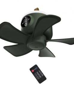 2022 8000mAh USB Rechargeable Remote Control Timing Camping Fan 4 Gears