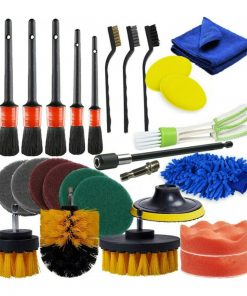 26 PCS Car Detailing Brush Set Car Cleaning Kit