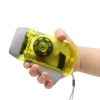 3 LED Hand Pressing Dynamo Crank Flashlight Torch