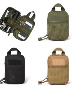 600D Nylon Tactical Bag Outdoor Molle Military Gadget Purses