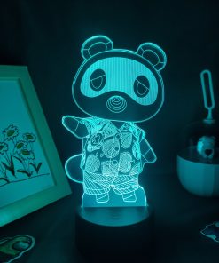 Animal Crossing Game Character Tom Nook 3D Led Lamps