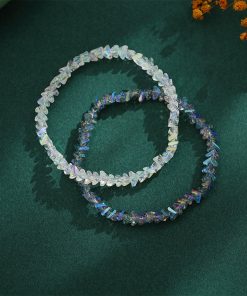 Natural Stone Healing Crystal Bracelet Irregular Beads