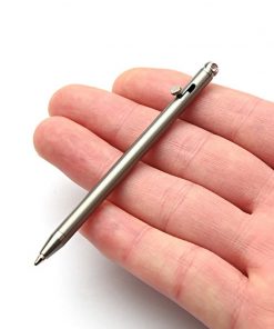 Portable Mini Titanium Pen EDC Gadget Keychain Outdoor Tool